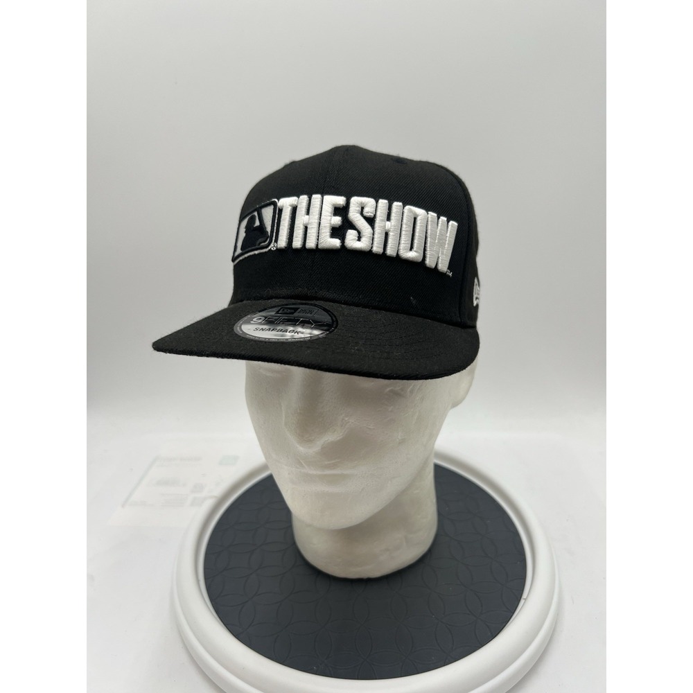 New Era 9FIFTY MLB The Show Snapback Hat San Diego Studio Black White OSFM